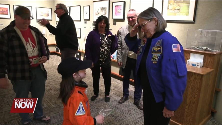 First American woman to walk in space comes to Findlay's Mazza Museum to sign books and inspire kids