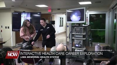 Lima Memorial offers high school students a hands-on experience in health care careers
