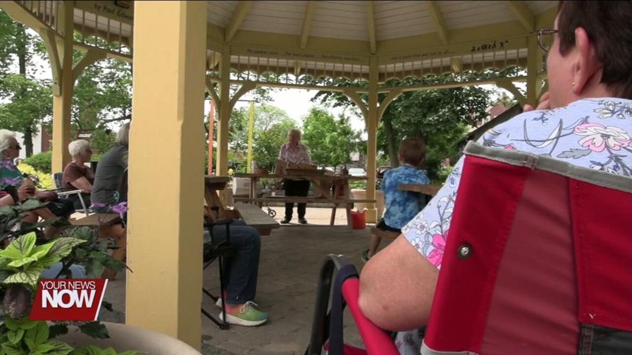 Garden enthusiasts congregate at The Children's Garden for the first of many Brown Bag Series