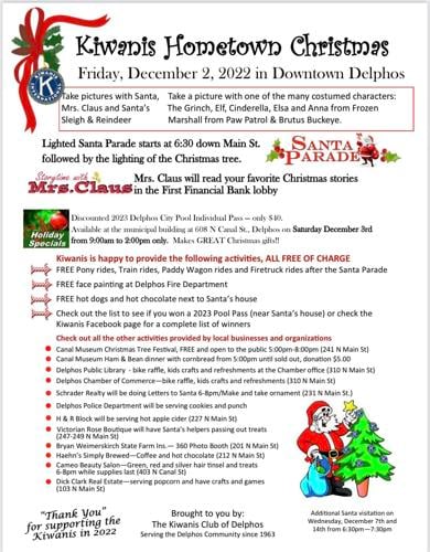 10th Annual Kiwanis Hometown Christmas Flyer
