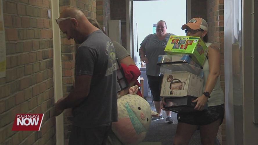 University of Findlay students are welcomed back to campus