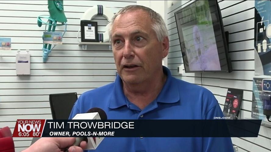 Wildfire smoke believed to be cause of area pools turning green