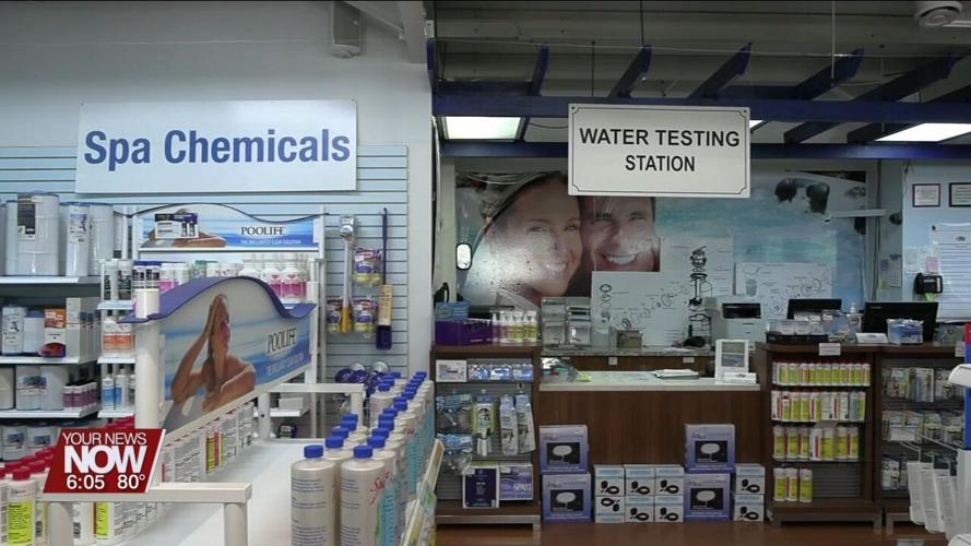 Wildfire smoke believed to be cause of area pools turning green