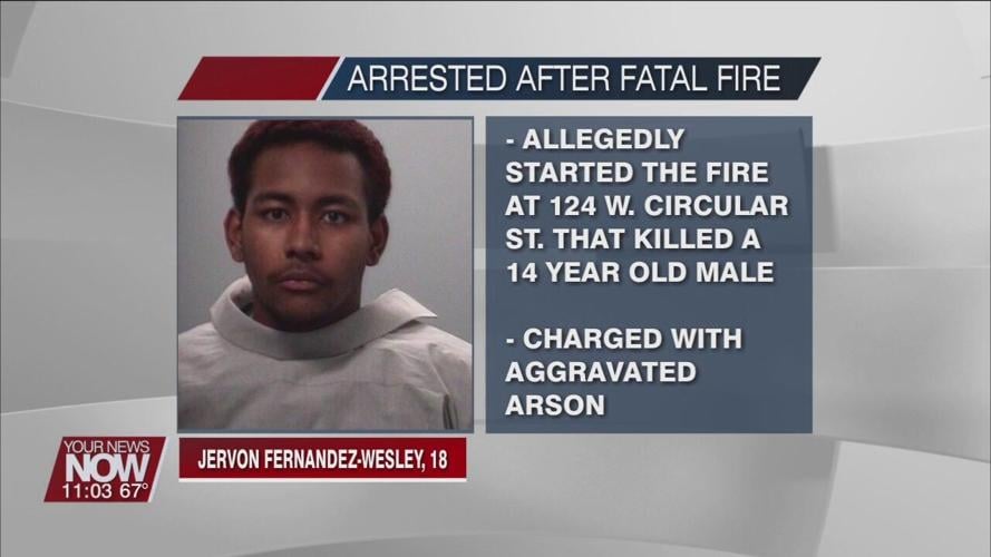 Man who started a house fire that killed a teenager in Lima could be arraigned as early as Monday
