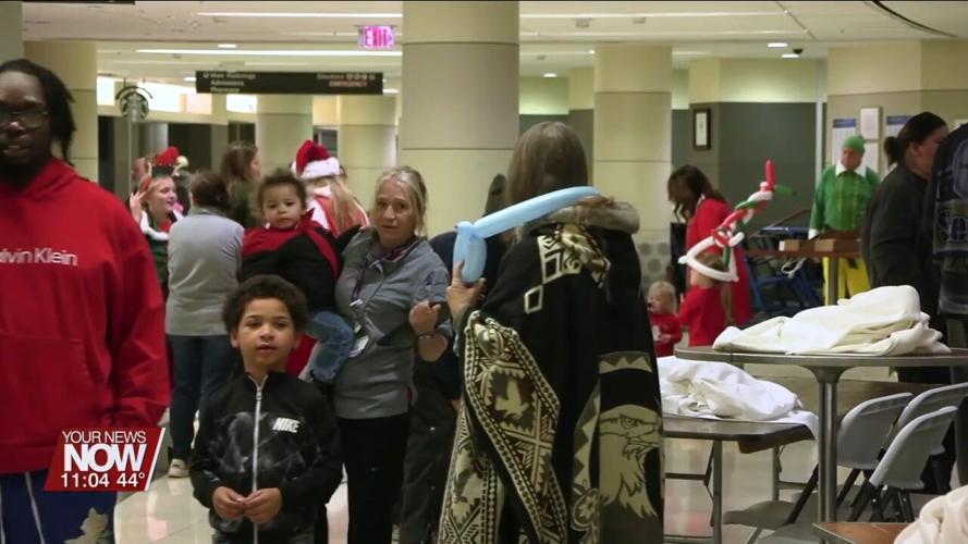 Mercy Health-St. Rita's treats employees and families to Christmas tree lighting celebration