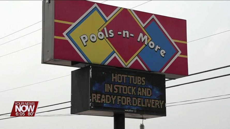 Wildfire smoke believed to be cause of area pools turning green