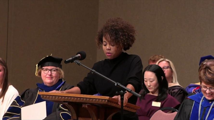 Convocation ceremony held at Bluffton University to welcome new students