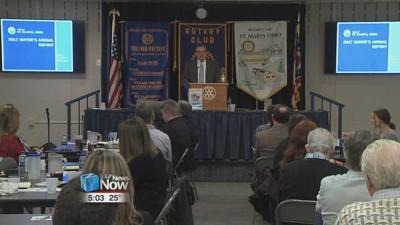 St. Marys mayor reports "State of the City" to Rotary members