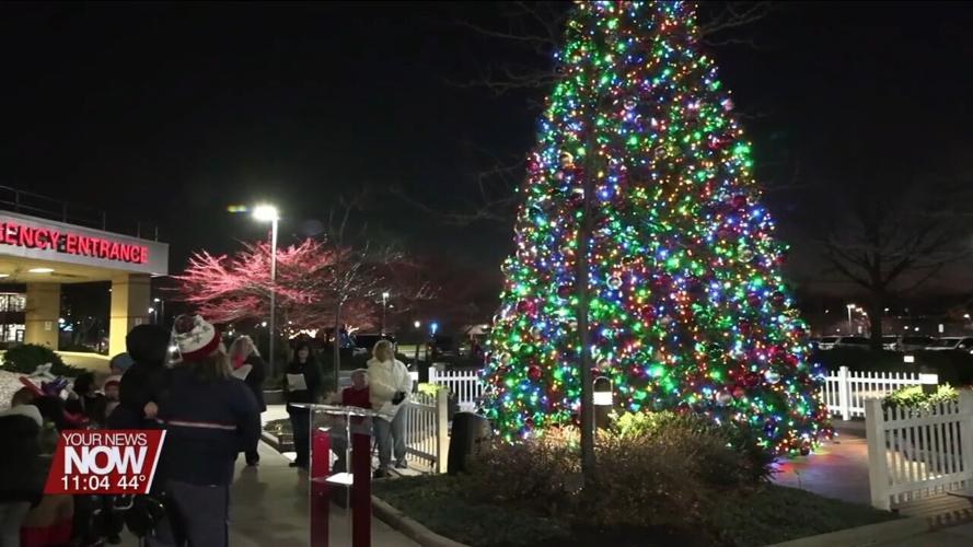 Mercy Health-St. Rita's treats employees and families to Christmas tree lighting celebration