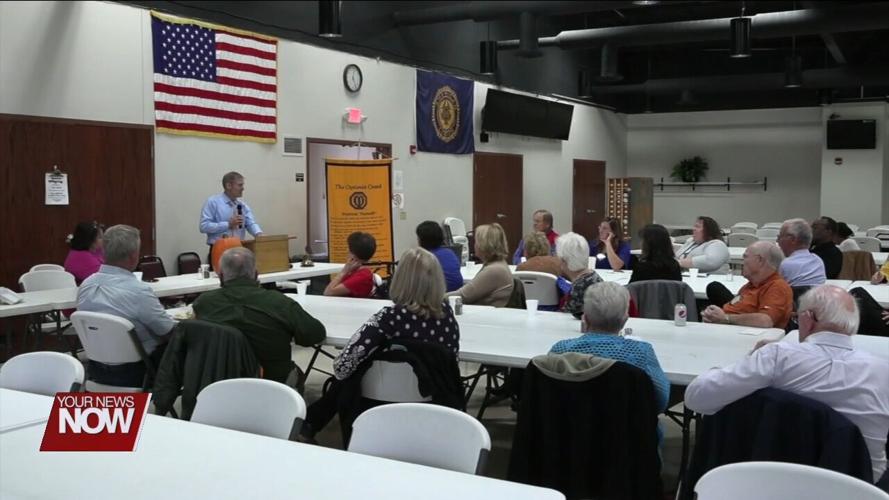 Lima Noon Optimist Club welcomes Congressman Jim Jordan