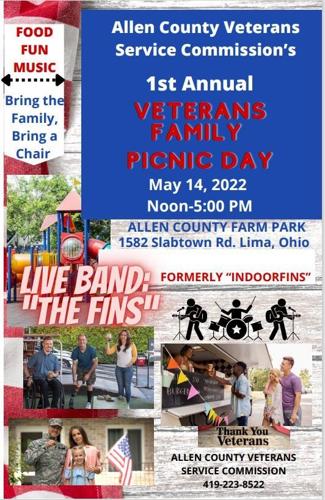 1st Annual Veterans Family Picnic Day Flyer