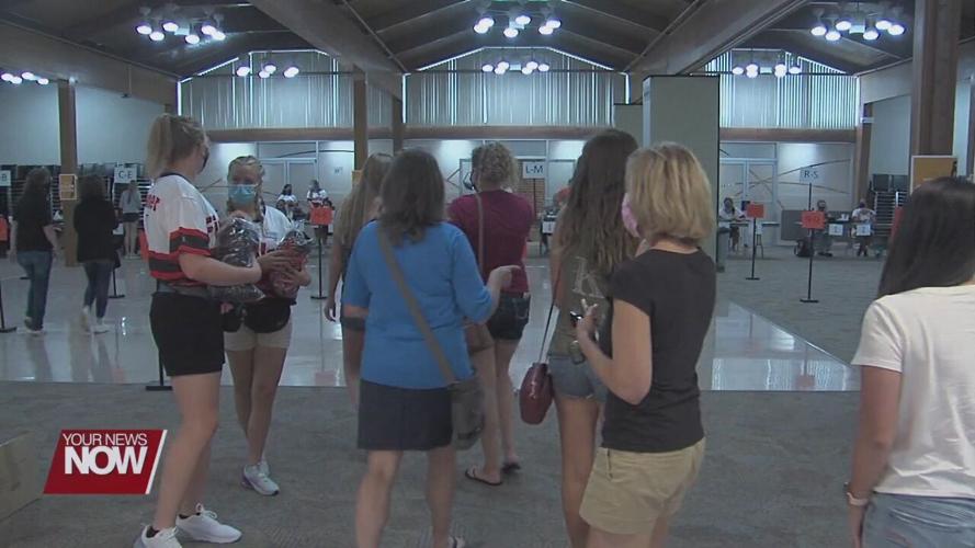 University of Findlay students are welcomed back to campus