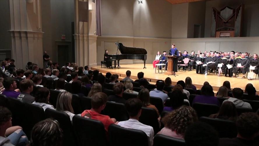 Convocation ceremony held at Bluffton University to welcome new students
