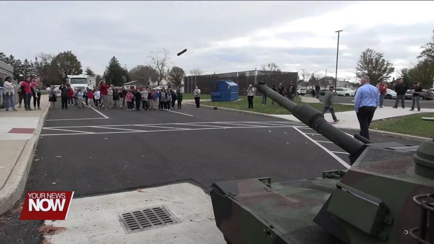 Heritage Elementary honors veterans and learn about "Hall of Valor"
