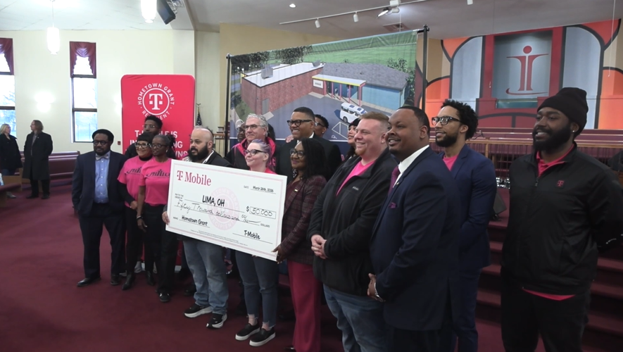Mizpah Community Center revitalization receives $50,000 T-Mobile Grant in Lima