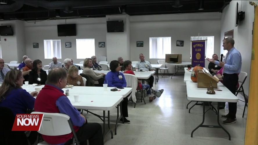 Lima Noon Optimist Club welcomes Congressman Jim Jordan