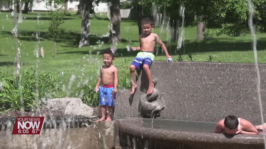 The City of Lima's Splash Pads are now open for summer fun