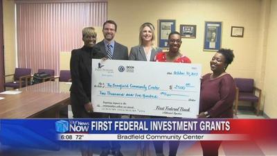 First Federal Bank investment grants