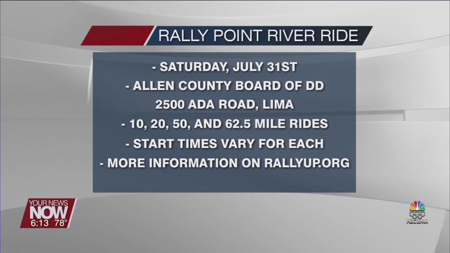 Rally Point River Ride bicycling fundraiser next weekend