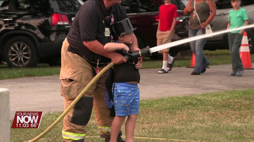 Allen Co Sheriff and Perry 1st responders hold 5th National Night Out