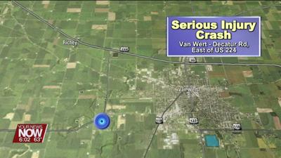 Tennessee woman seriously injured in a crash involving a semi in Van Wert County