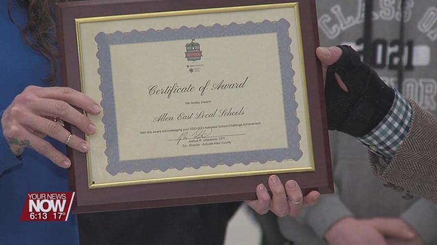 Allen East students can now benefit from a yoga session during school