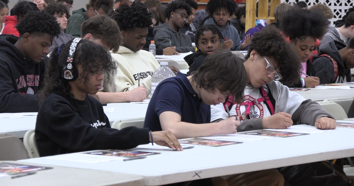 Lima Senior sophomores sign on for Career Tech career pathways | Allen ...