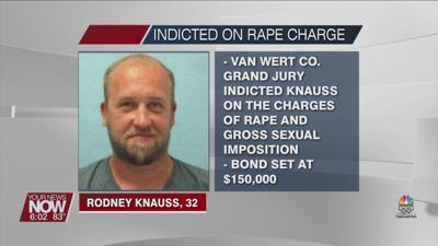 Van Wert County man charged with rape for contact with four year old child