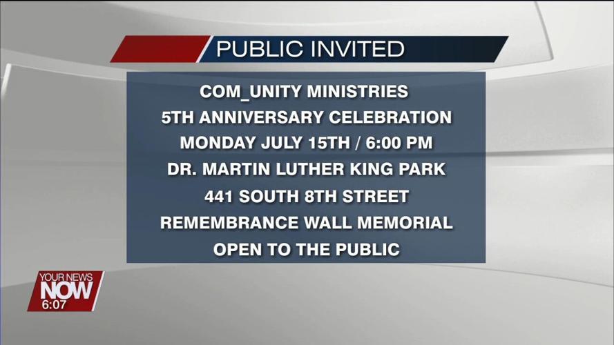 Com_UNITY Ministries to honor lives lost to violence in Lima with Remembrance Wall