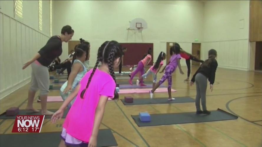 Allen East students can now benefit from a yoga session during school
