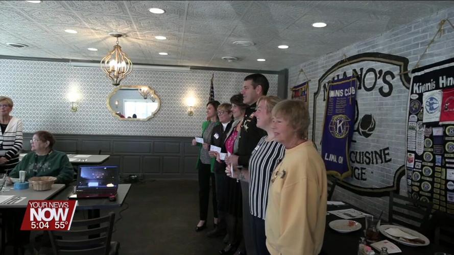 Kiwanis Club of Lima presents checks to local organizations