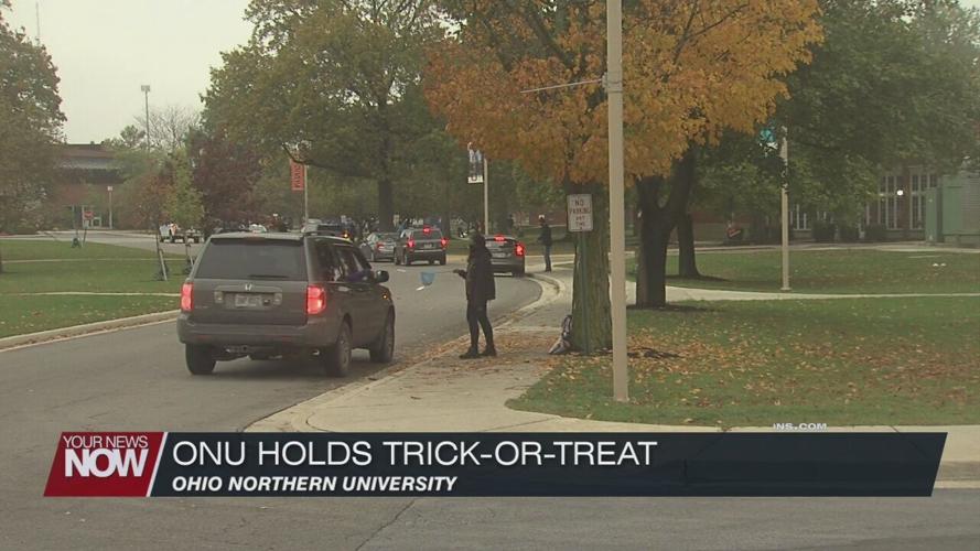 ONU holds Drive-Thru Trick-or-Treat for community