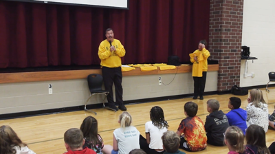 Former educator inspires students with “GOOD” Program at Cridersville Elementary