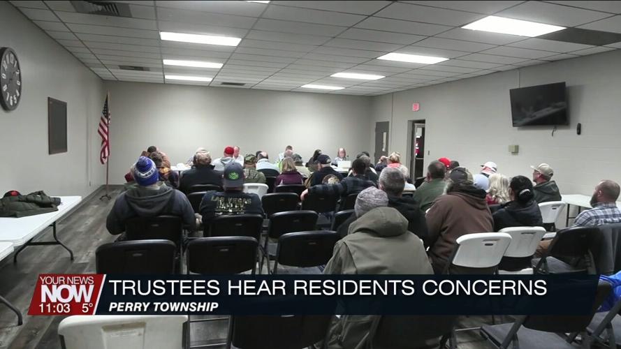 Perry Township Board of Trustees hear residents' concerns during meeting