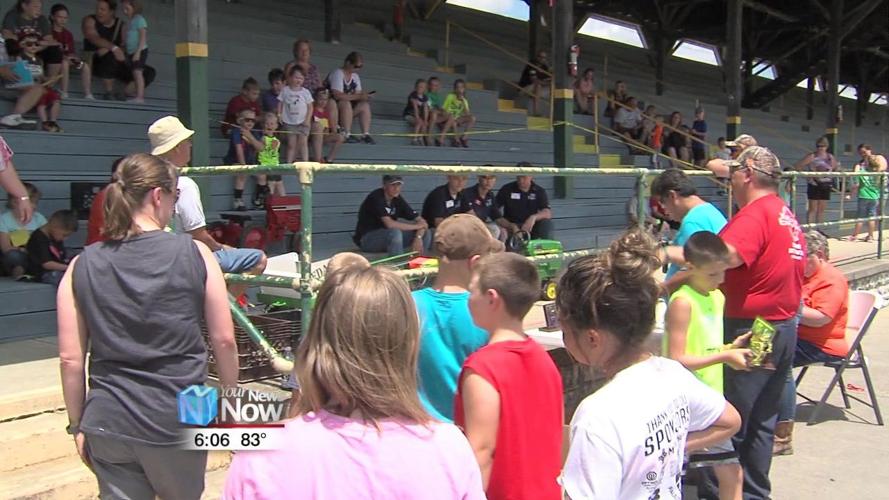 Dozens of children take part in Putnam County Fair's Kiddie Tractor Pull 1.jpg