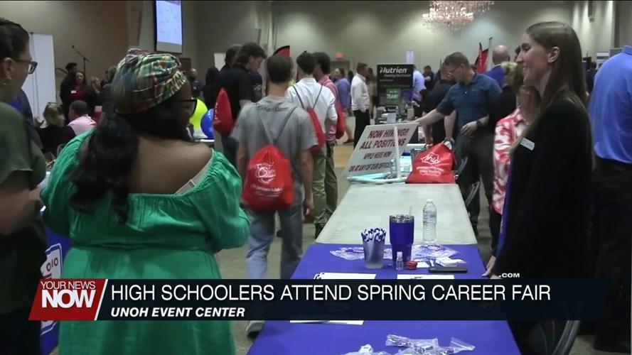 High school seniors connect with over 120 employers at 2024 OhioMeansJobs Spring Career Fair