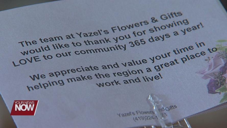 Local florist shows appreciation to non-profits and nursing homes