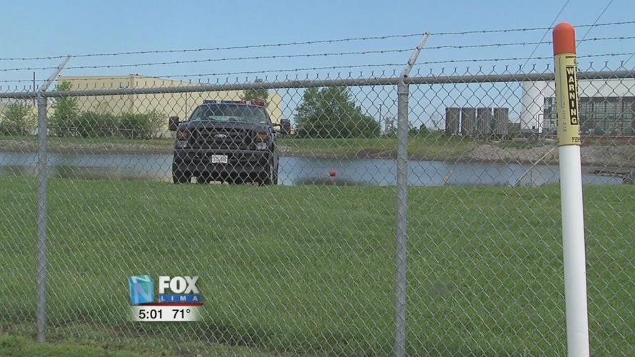 Dive Team and ODNR sonar boat locates body of driver in pond on Buckeye Road