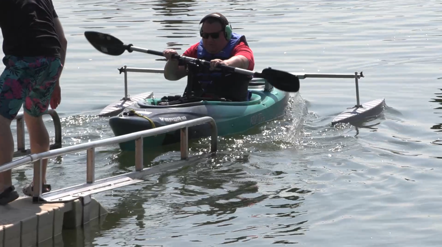 Adaptive kayaking returns to Lima Lake for a second year