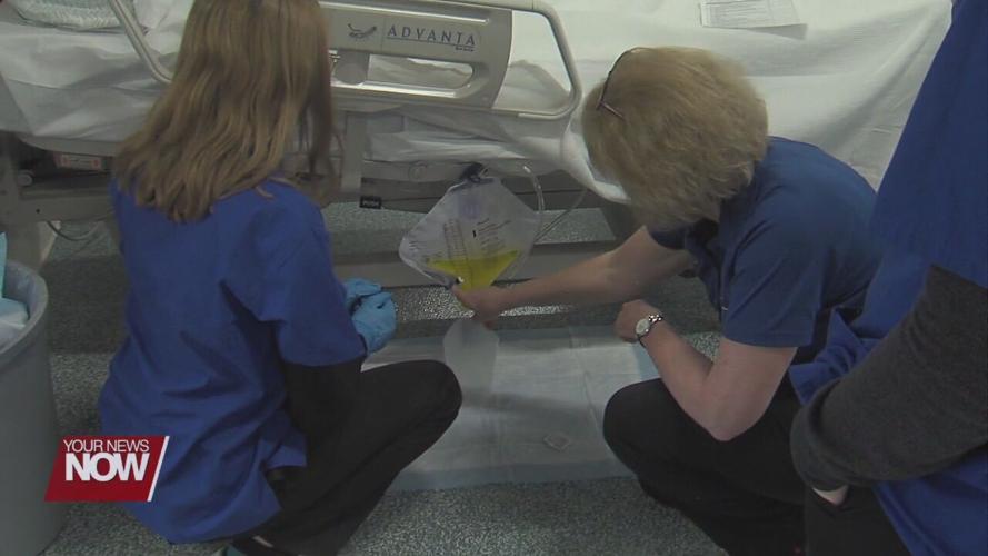 Training high school students for healthcare