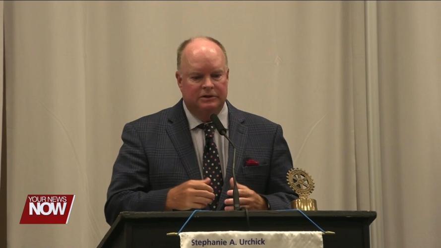 Lima Rotary Club hears about the benefits of Allen Lima Leadership program