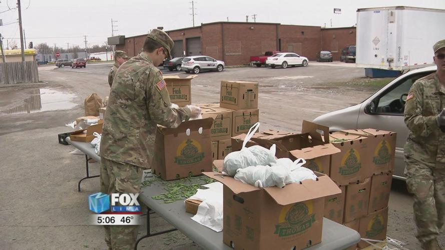 National Guard dispatched to Lima to support the West Ohio Food Bank