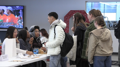 Ohio State Lima students explore campus clubs at Spring Involvement Fair