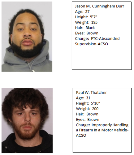 Wanted Persons for 12-25-2022