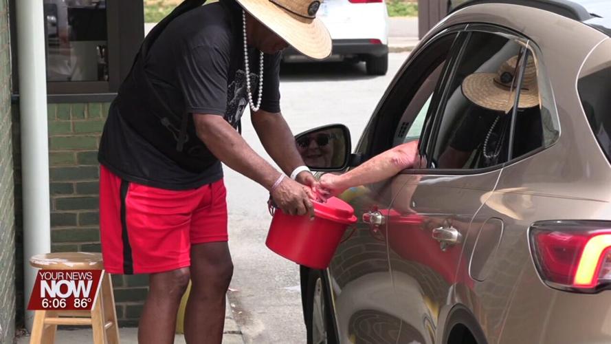 The Salvation Army kicks off their Christmas in July campaign