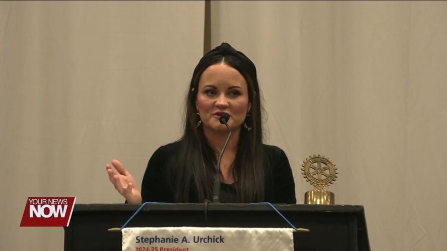 Lima Rotary Club hears about the benefits of Allen Lima Leadership program