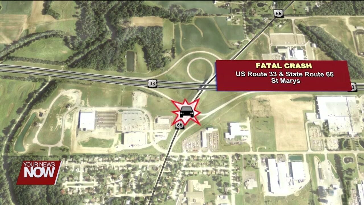 St. Marys Man dies from a crash at U.S. 33 and SR 66 | Auglaize County |  hometownstations.com
