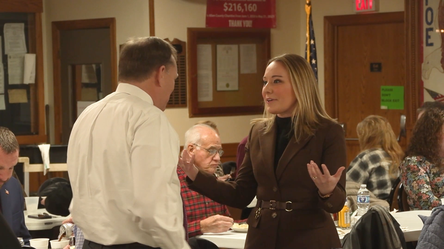 Senator Susan Manchester talks Farm Bureau health plan and state budget at Allen County Republican Luncheon