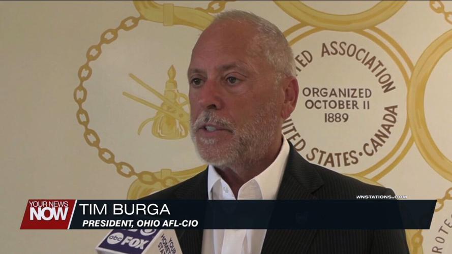 Area labor leaders show their support as Workers for Sherrod tour comes to Lima