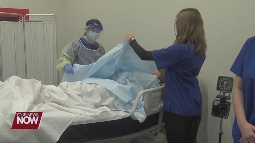 Training high school students for healthcare
